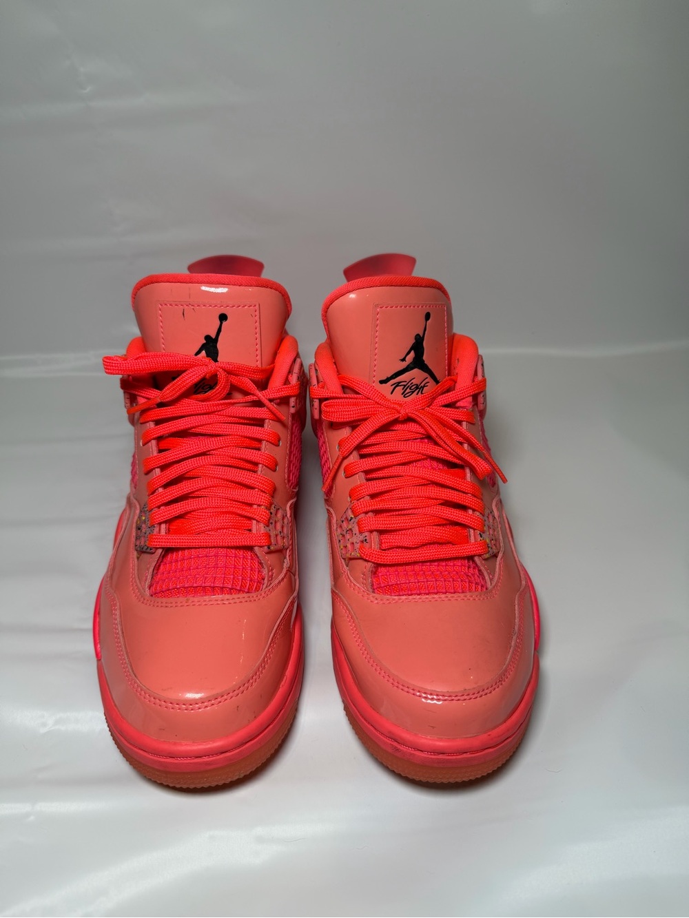 Nike Air Jordan 4 Retro NRG Hot Punch Women's Size 10 - Picture 2 of 10